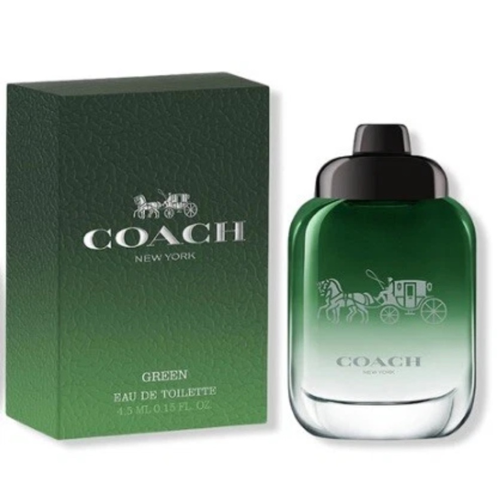 COACH MEN GREEN EDT MINI BOTTLE SPLASH